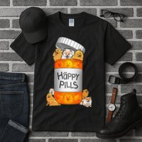 Pomeranian Happy Pills Tall T-Shirt