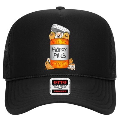 Pomeranian Happy Pills Trucker Hat