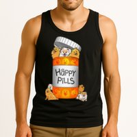 Pomeranian Happy Pills Tank Top