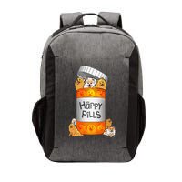 Pomeranian Happy Pills Vector Backpack