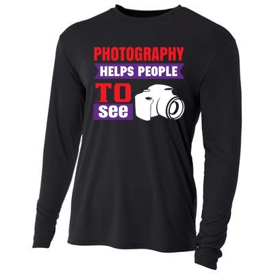 Photography Helps People To See Cooling Performance Long Sleeve Crew