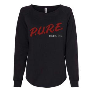 Pure Heroine Womens California Wash Sweatshirt