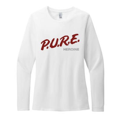 Pure Heroine Womens CVC Long Sleeve Shirt