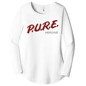 Pure Heroine Women's Perfect Tri Tunic Long Sleeve Shirt