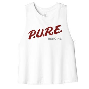 Pure Heroine Women's Racerback Cropped Tank