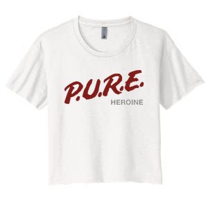 Pure Heroine Women's Crop Top Tee