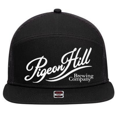 Pigeon Hill 7 Panel Mesh Trucker Snapback Hat