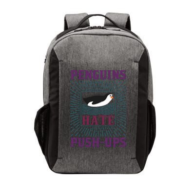 Penguins Hate Push Ups Vector Backpack