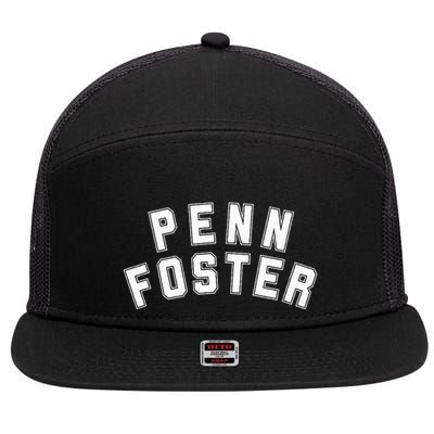 Penn High Penn And Foster Spirit Wear 7 Panel Mesh Trucker Snapback Hat