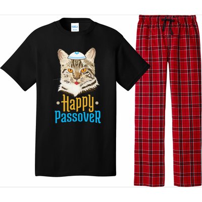 Passover Happy Passover Cat Funny Seder Jewish Holiday Pajama Set