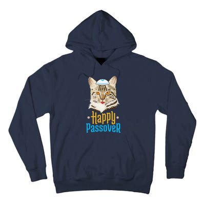 Passover Happy Passover Cat Funny Seder Jewish Holiday Tall Hoodie