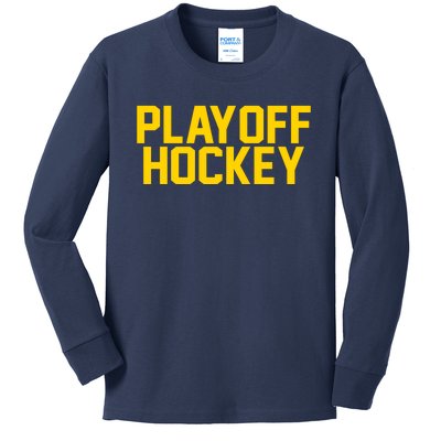 Playoff Hockey Kids Long Sleeve Shirt