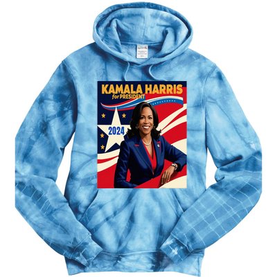 President Harris Tie Dye Hoodie