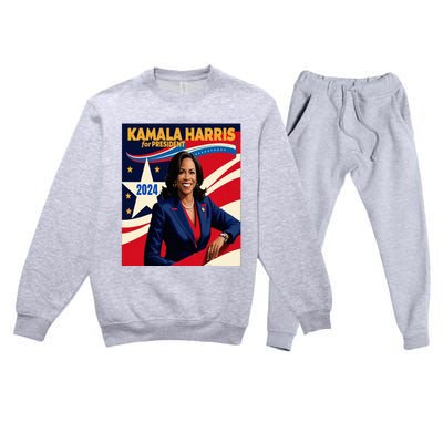 President Harris Premium Crewneck Sweatsuit Set