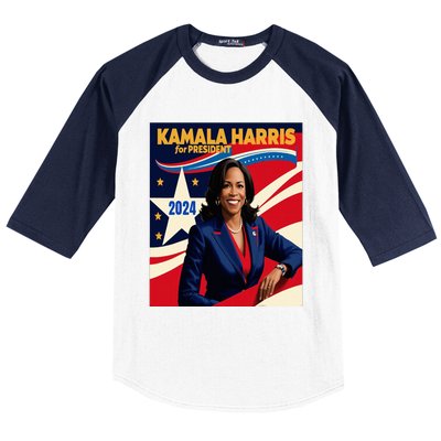 President Harris Baseball Sleeve Shirt