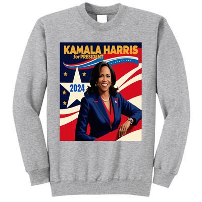 President Harris Tall Sweatshirt