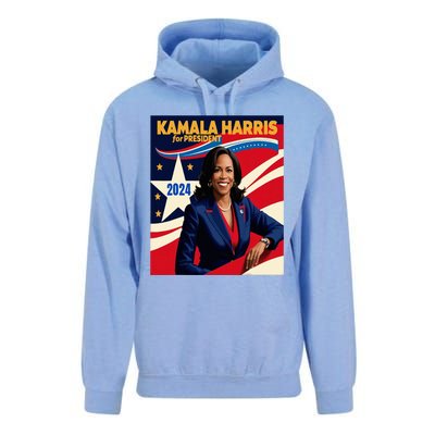 President Harris Unisex Surf Hoodie