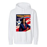 President Harris Garment-Dyed Fleece Hoodie