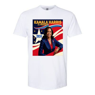 President Harris Softstyle CVC T-Shirt