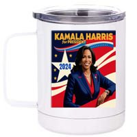 President Harris 12 oz Stainless Steel Tumbler Cup