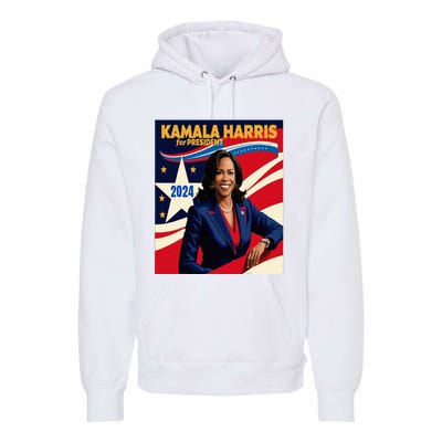 President Harris Premium Hoodie