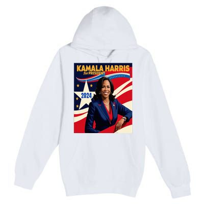 President Harris Premium Pullover Hoodie