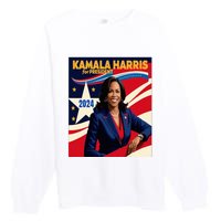 President Harris Premium Crewneck Sweatshirt