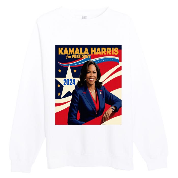 President Harris Premium Crewneck Sweatshirt