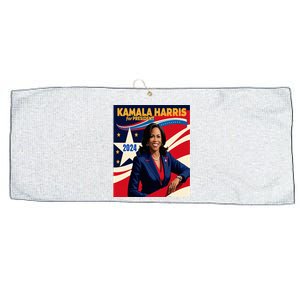 President Harris Large Microfiber Waffle Golf Towel