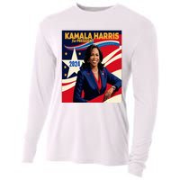 President Harris Cooling Performance Long Sleeve Crew