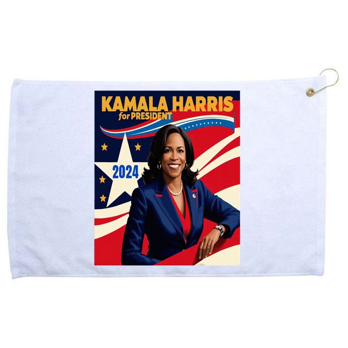 President Harris Grommeted Golf Towel