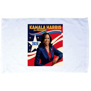 President Harris Microfiber Hand Towel