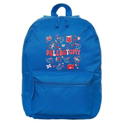 Phlebotomist Heart Phlebotomy Nurse Tech 16 in Basic Backpack