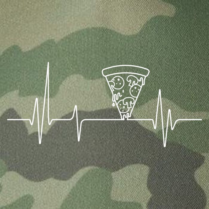 Pizza Heartbeat Legacy Tie Dye Trucker Hat