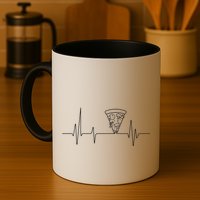 Pizza Heartbeat Mug