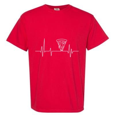 Pizza Heartbeat Garment-Dyed Heavyweight T-Shirt