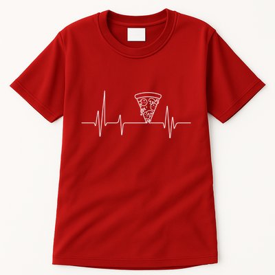 Pizza Heartbeat Tall T-Shirt