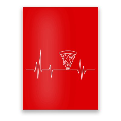 Pizza Heartbeat Poster