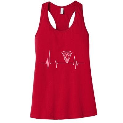 Pizza Heartbeat Womens Tank Top