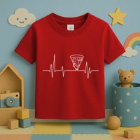 Pizza Heartbeat Toddler T-Shirt