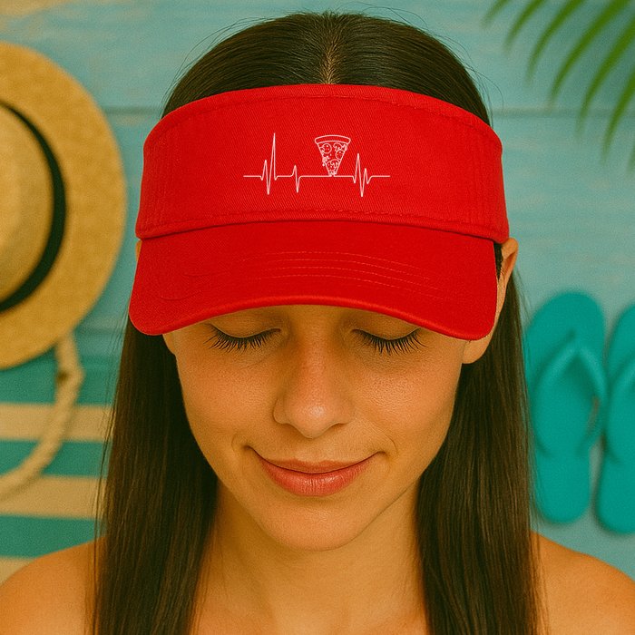 Pizza Heartbeat Visor