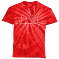 Pizza Heartbeat Kids Tie-Dye T-Shirt