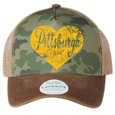 Pittsburgh Heart Legacy Tie Dye Trucker Hat