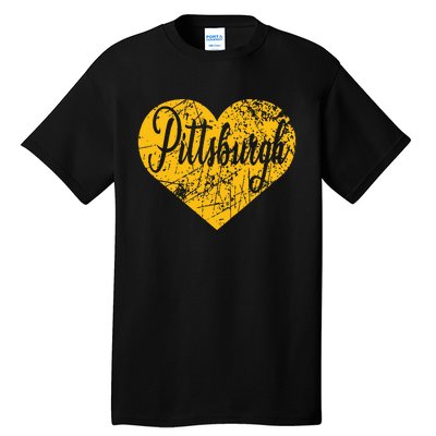 Pittsburgh Heart Tall T-Shirt