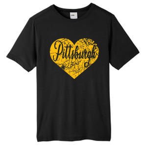 Pittsburgh Heart Tall Fusion ChromaSoft Performance T-Shirt