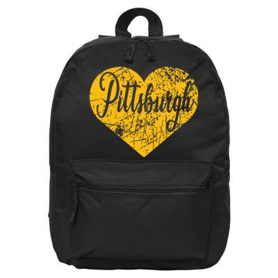 Pittsburgh Heart 16 in Basic Backpack