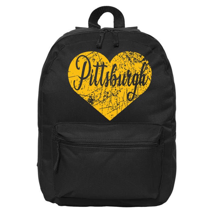 Pittsburgh Heart 16 in Basic Backpack