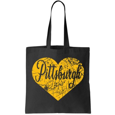 Pittsburgh Heart Tote Bag