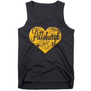 Pittsburgh Heart Tank Top