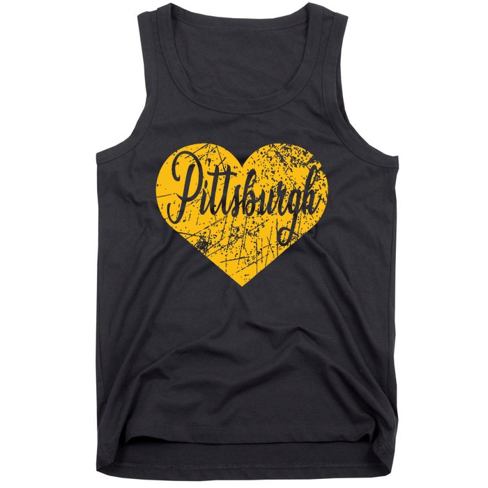 Pittsburgh Heart Tank Top